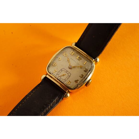 Vintage 1930s Hamilton Mechanical Watch 17j 10k Gold Filled | PARTS OR REPAIR! - Picture 1 of 10